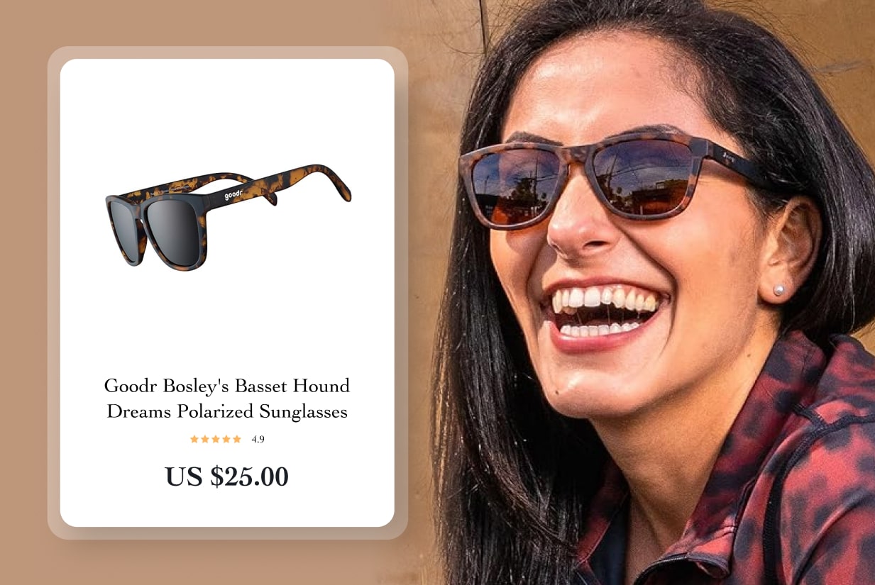 sell sunglasses online with no manufacturing issues