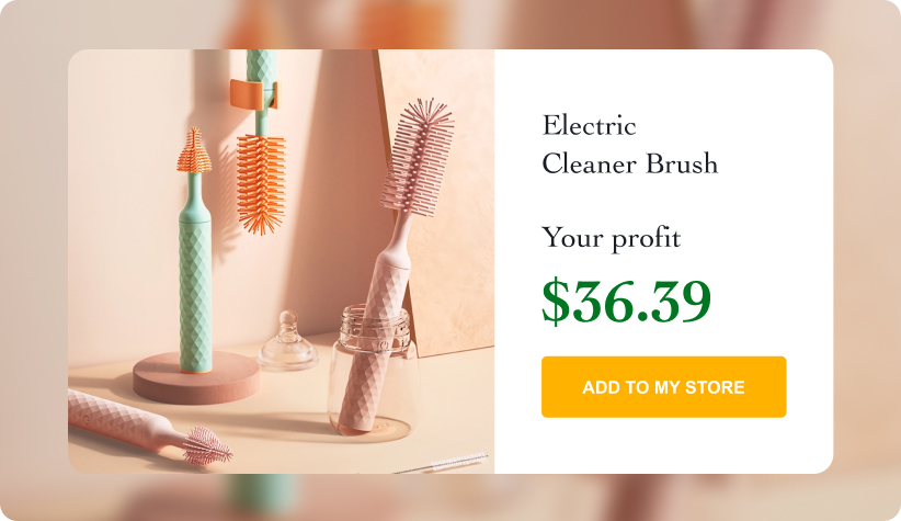 Electric Baby Bottle & Cup Cleaner Brush