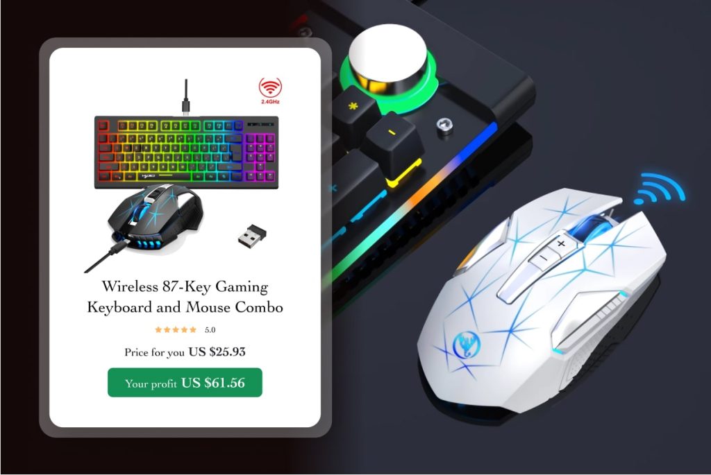 Gaming Keyboard and Mouse