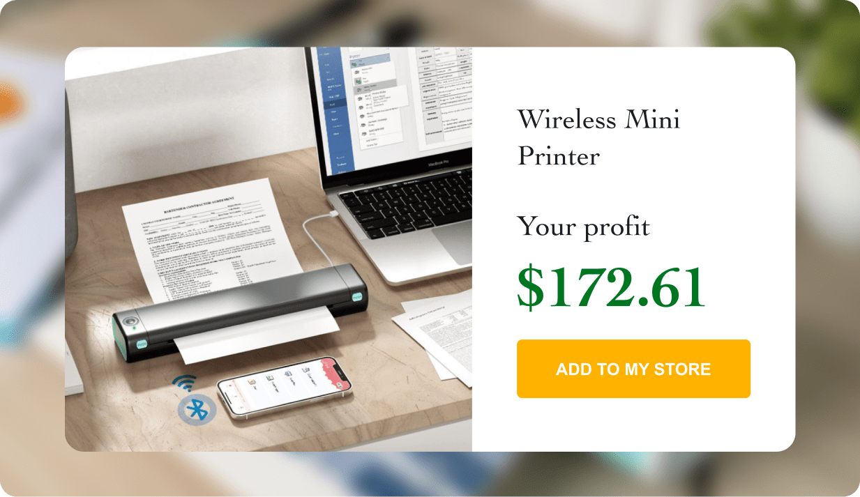 Wireless Mini Printer 