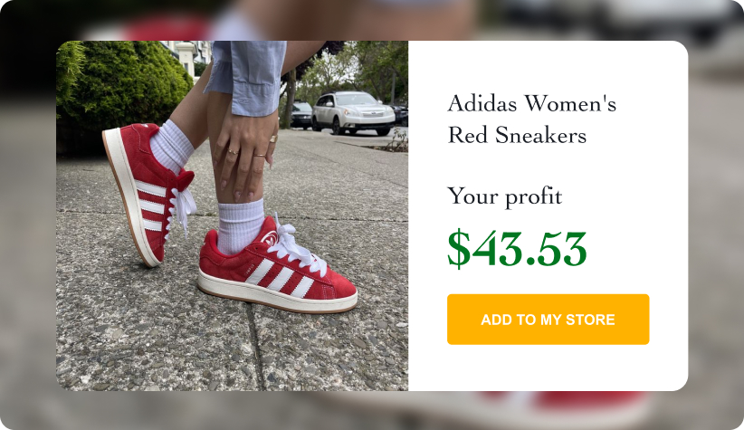 Adidas Women's Red Sneakers