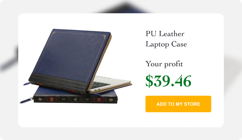 PU Leather Laptop Case for MacBook