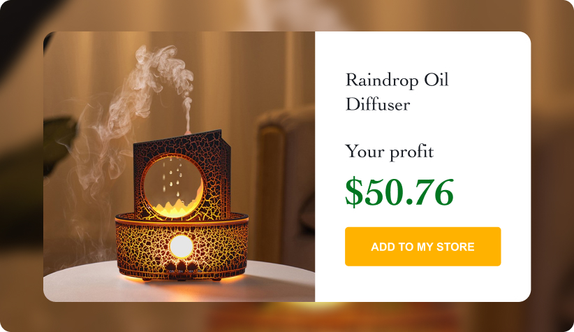 Raindrop Essential Oil Diffuser