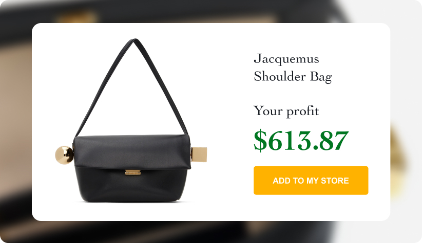 Jacquemus Leather Shoulder Bag