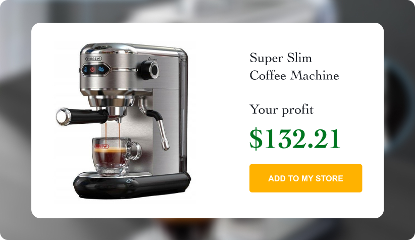 Super Slim Espresso Cappuccino Machine