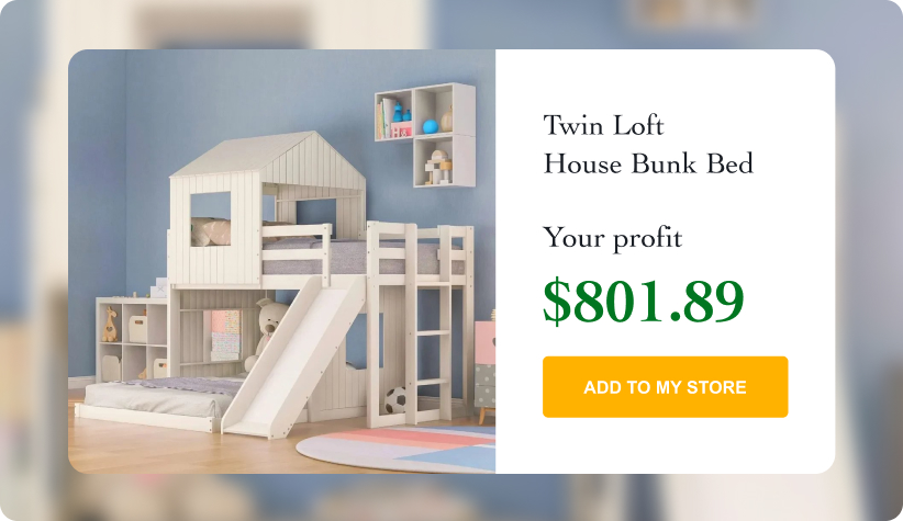 Twin Loft House Bunk Bed