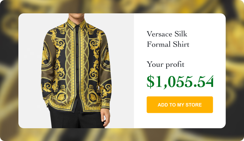 Versace Silk Formal Shirt