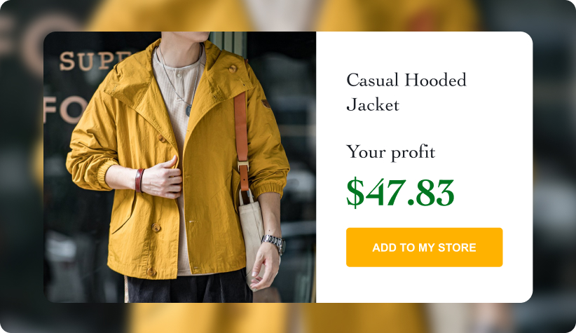 Men's Casual Hooded Jacket