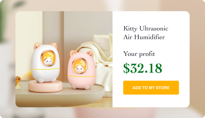 Kitty Ultrasonic Air Humidifier