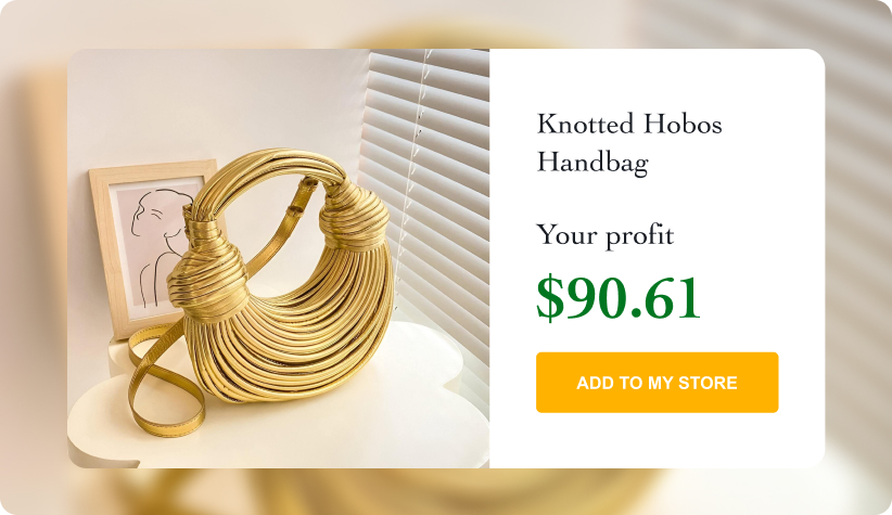 Knotted Hobos Handbag