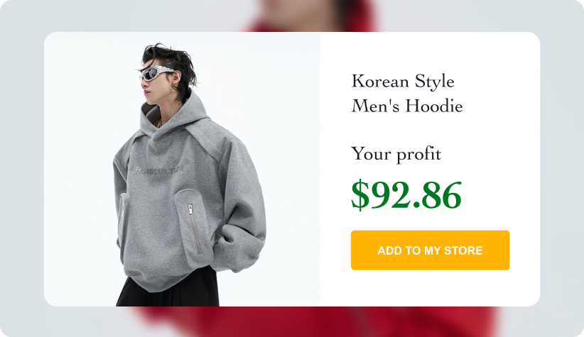 Korean Style Men's Hoodie