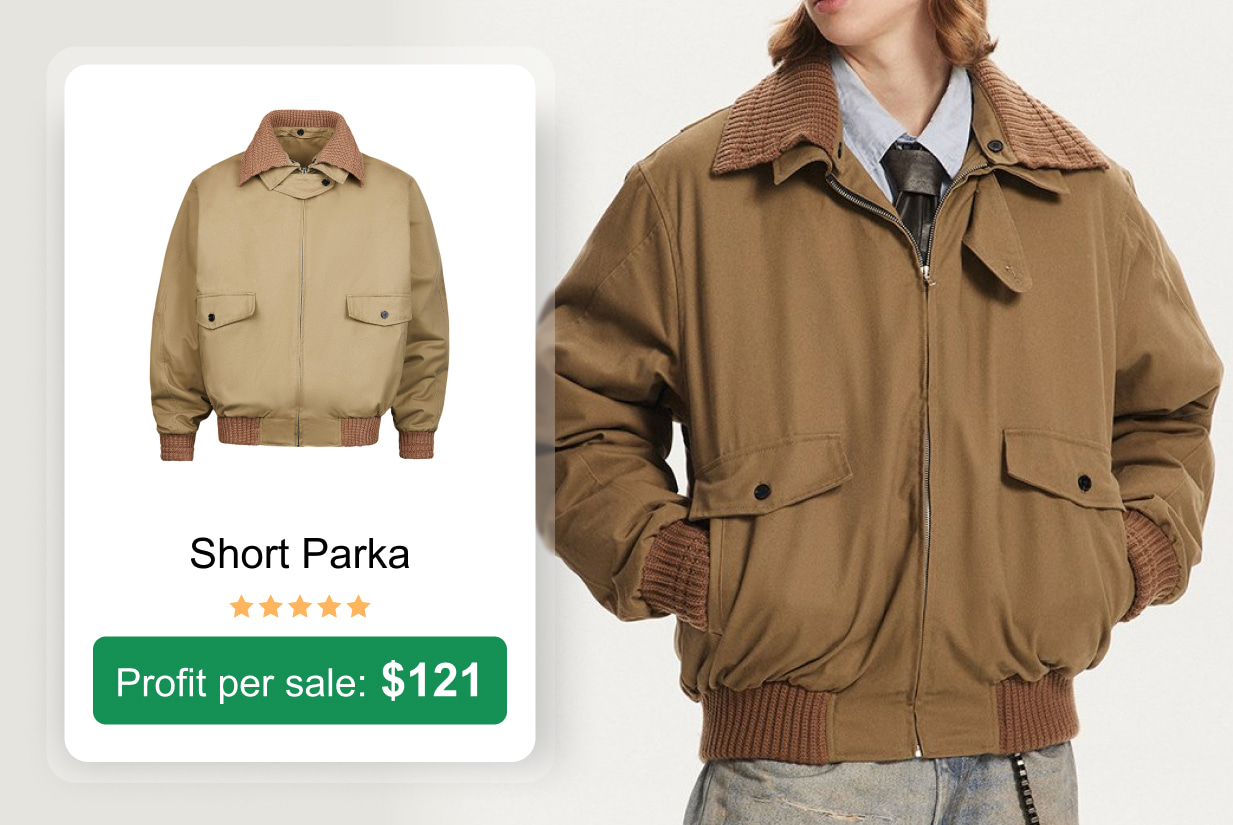 short parka