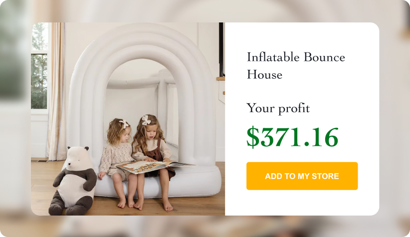 Rainbow Inflatable Bounce House
