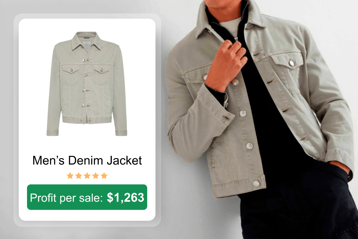 Brunello Cucinelli Men’s Denim Jacket