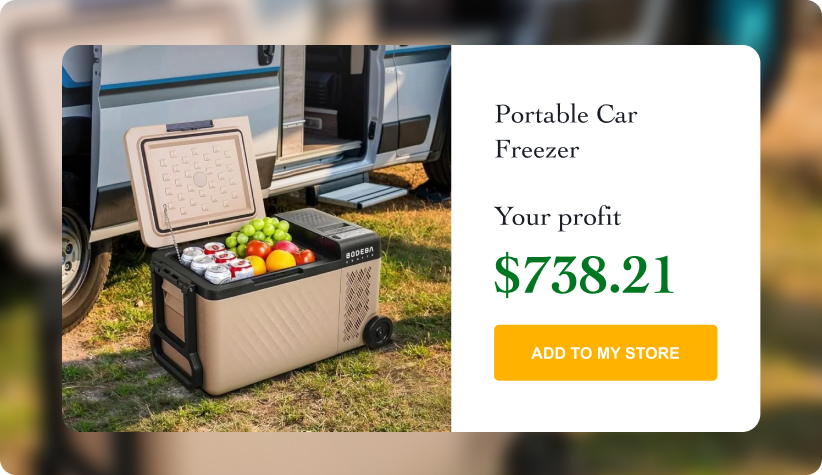 20 Quart Portable Car Freezer 