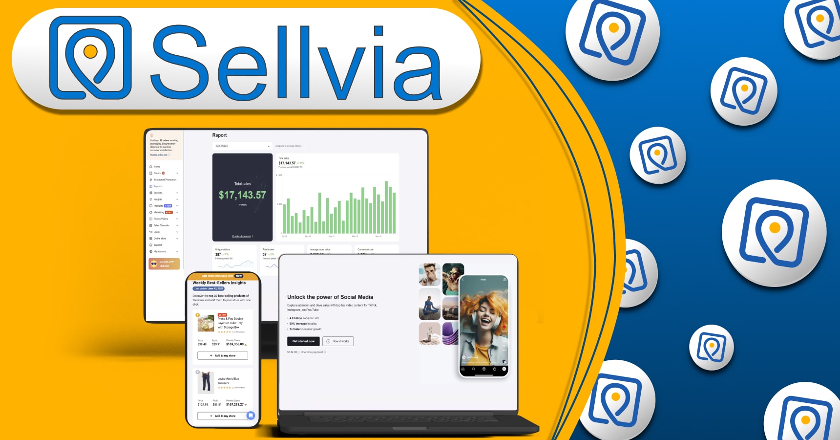 Sellvia: Your All-In-One Dropshipping Solution