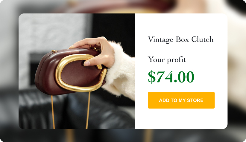Luxury Vintage Box Clutch 