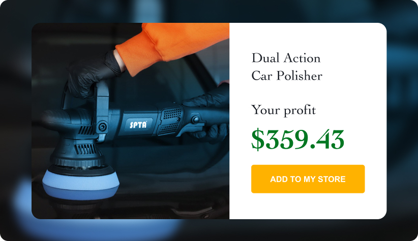 Dual Action Car Polisher