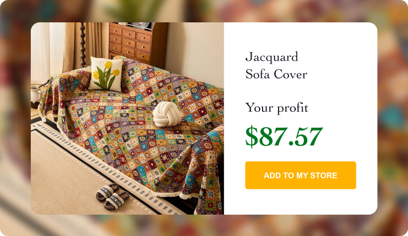 Jacquard Sofa Cover