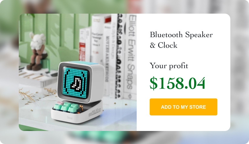 Bluetooth Speaker & Clock