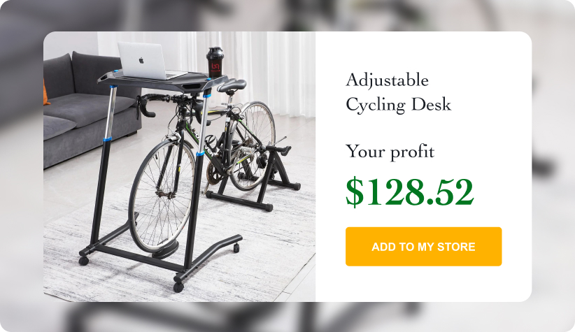 Adjustable Cycling Desk
