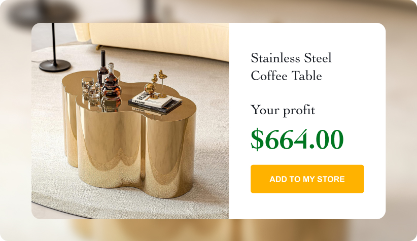 Stainless Steel Coffee Table