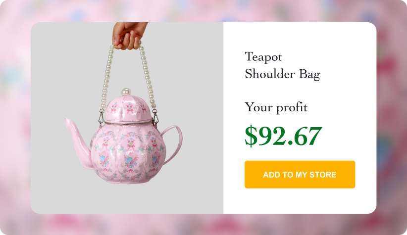 Teapot Shoulder Bag