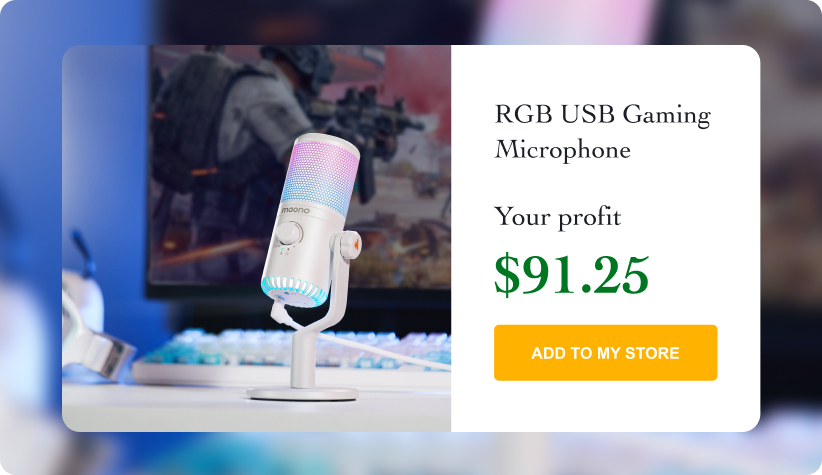 RGB USB Gaming Microphone