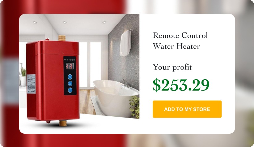 Remote Control Water Heater