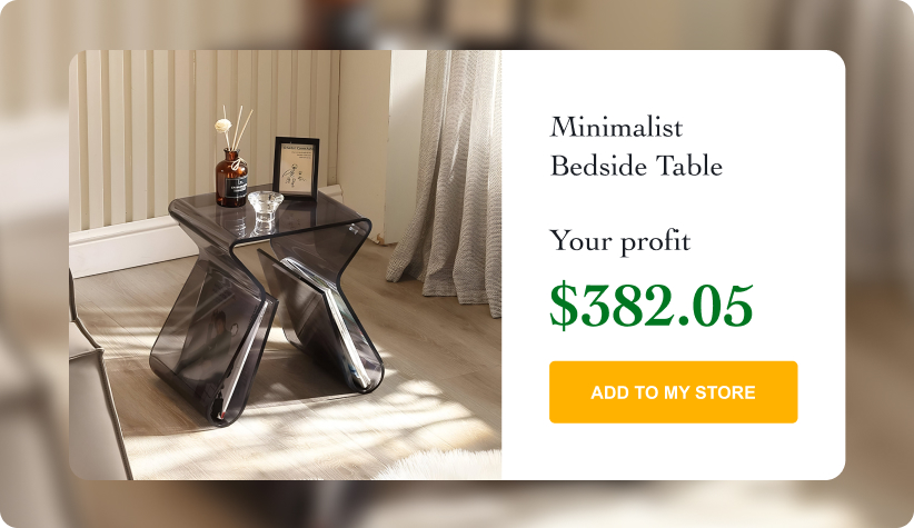 Minimalist Bedside Table