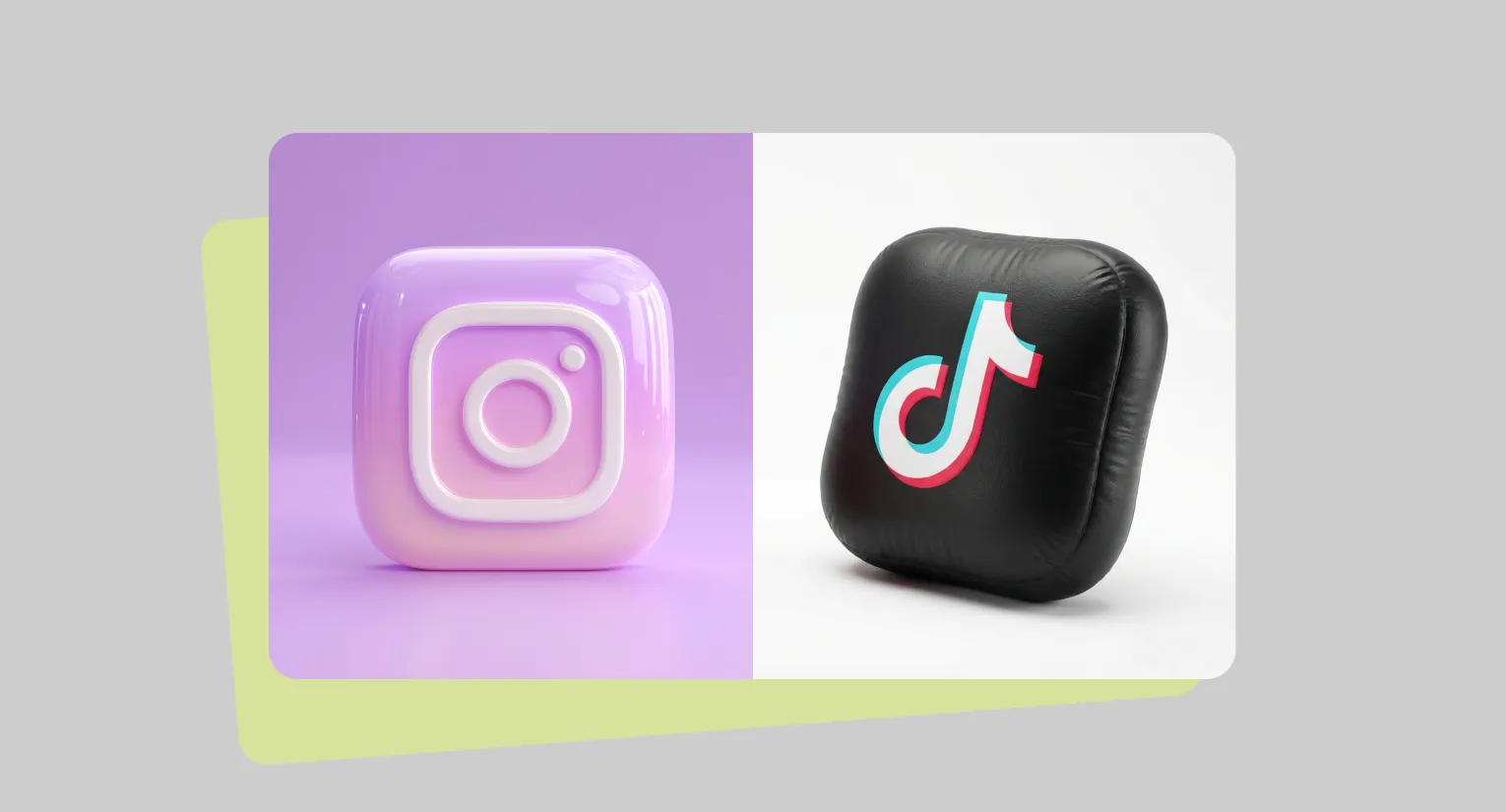tikTok + insta 