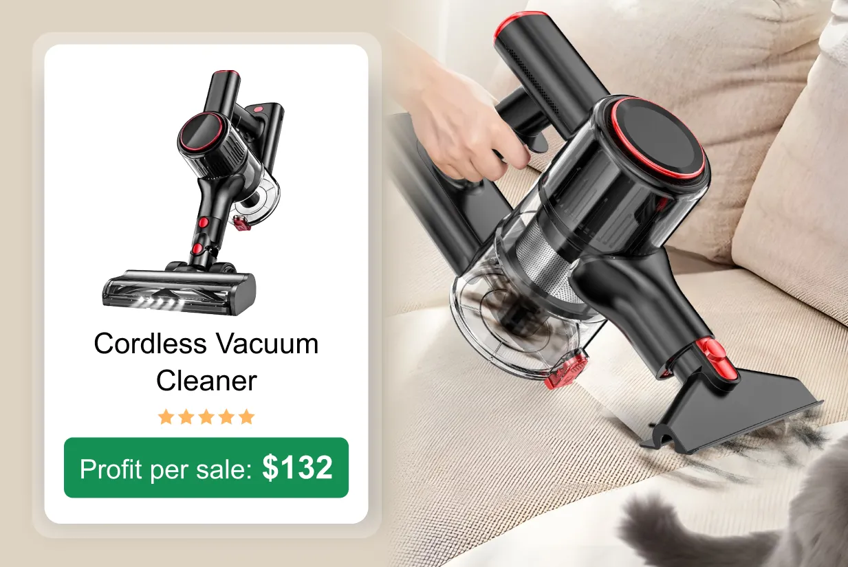cordless vacuum cleaner