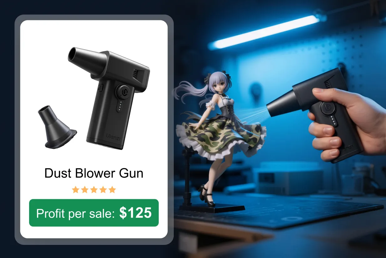 Wireless Air Blower Gun
