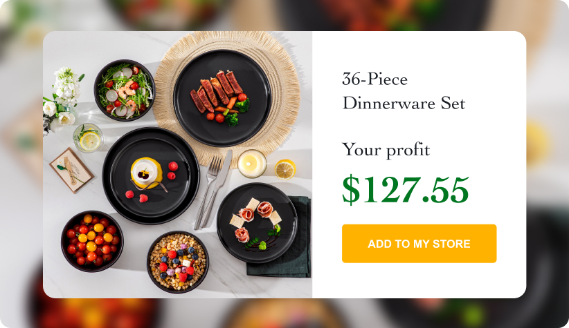 36-Piece Dinnerware Set