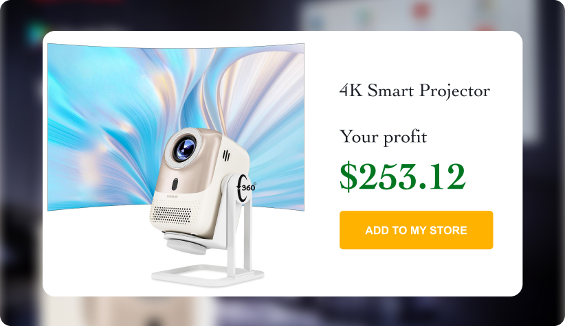 4K Smart Projector