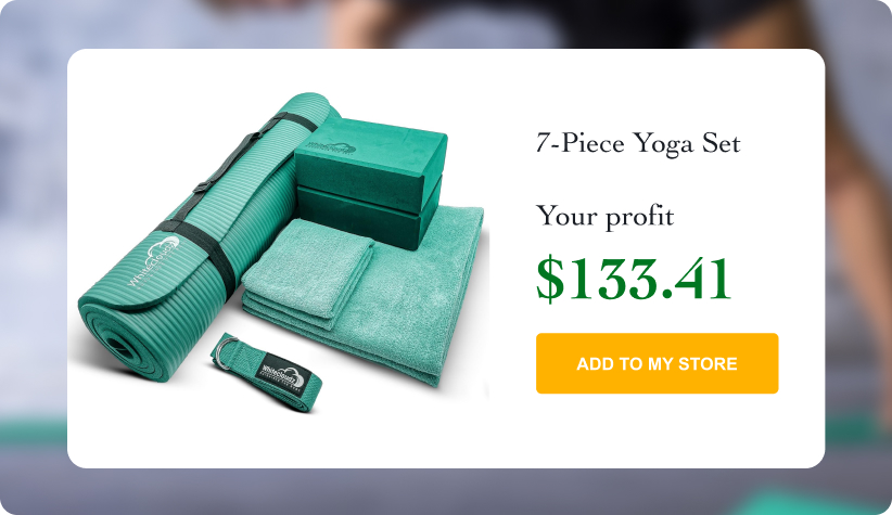 7-Piece Yoga Set