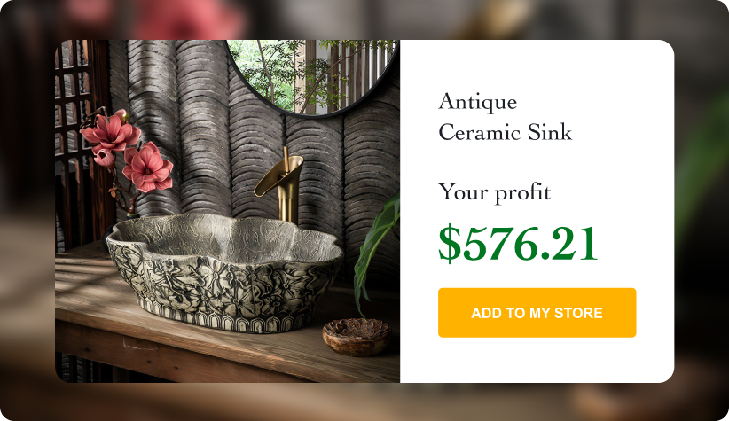 Antique Ceramic Sink
