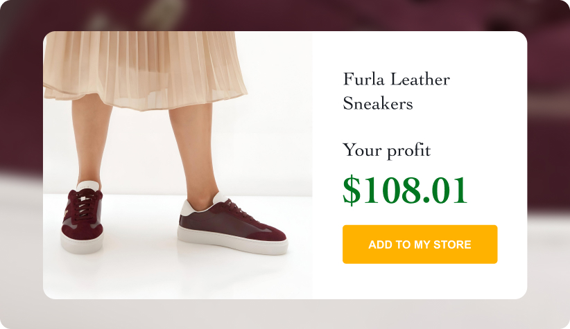 Furla Leather Sneakers