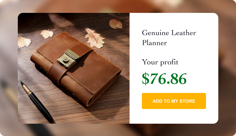 Genuine Leather Planner