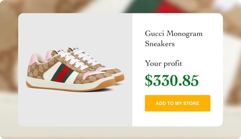 Gucci Monogram Sneakers