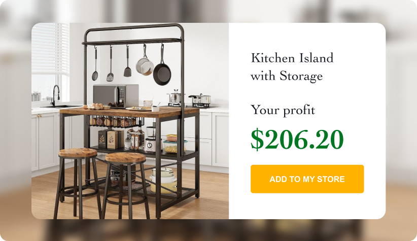 Kitchen Island with Storage