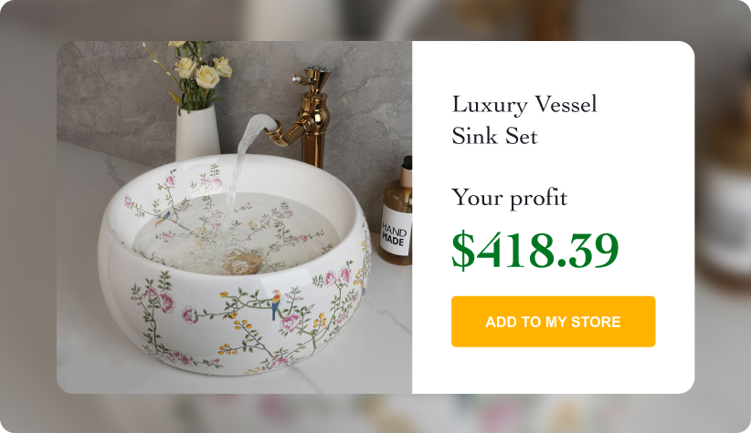 Luxury Vessel Sink Set