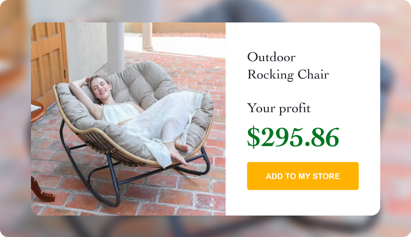 Outdoor Rocking Chair