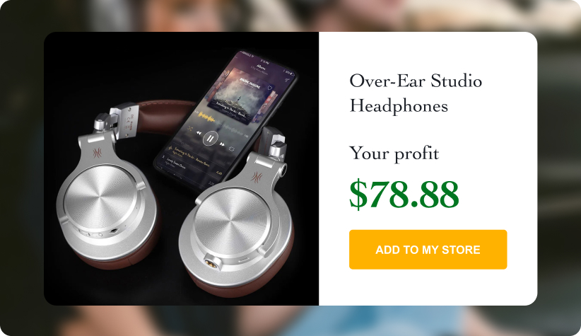 Over-Ear Studio Headphones