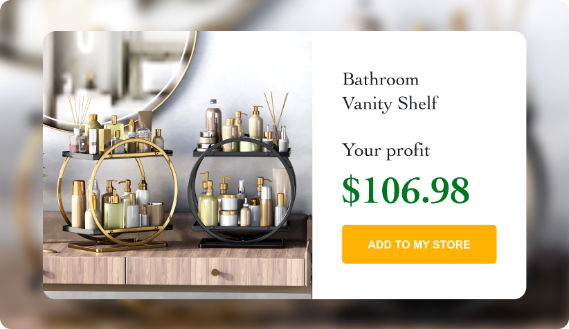 Bathroom Vanity Shelf