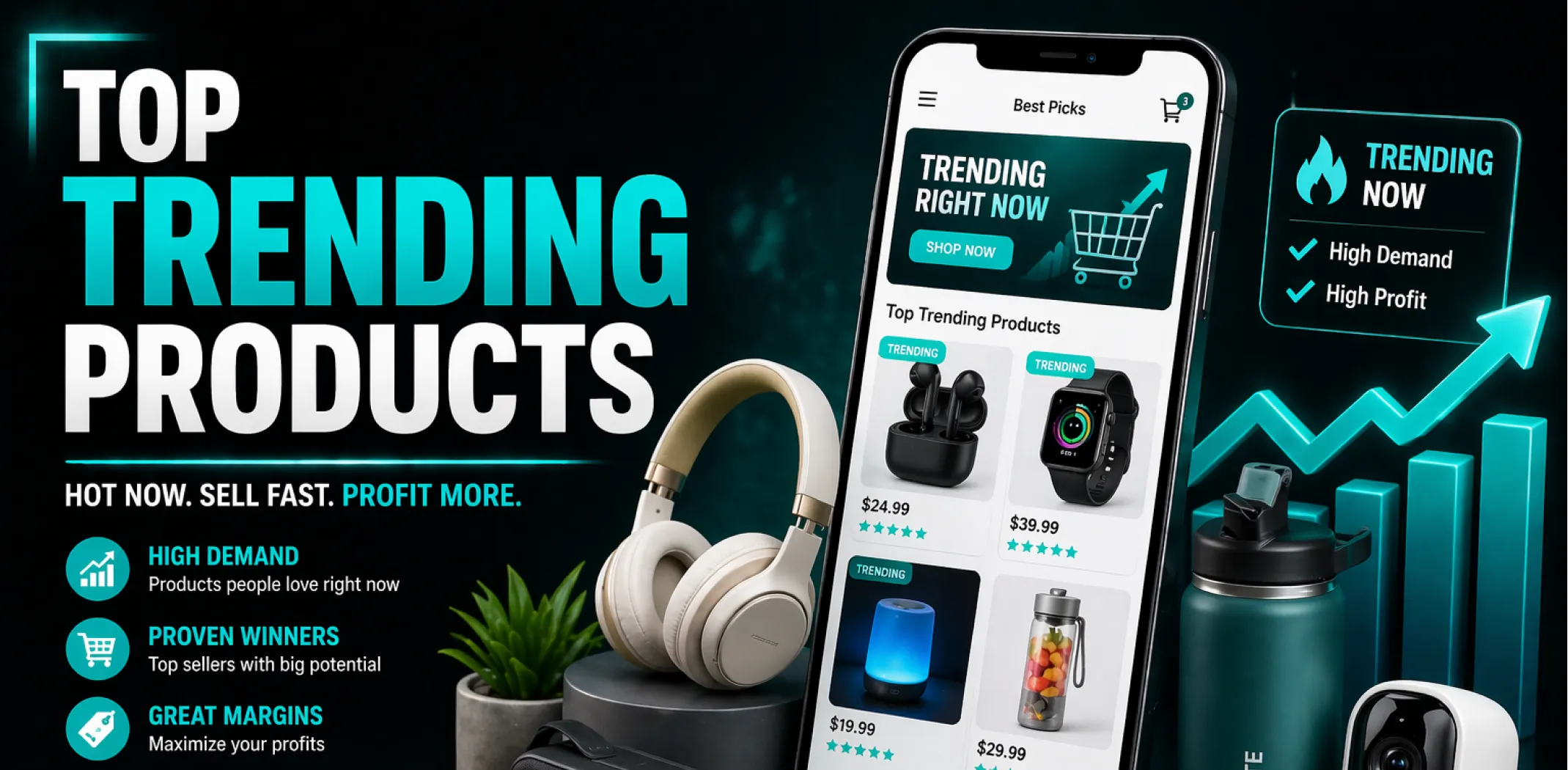 Top Trending Products To Sell Online In 2026