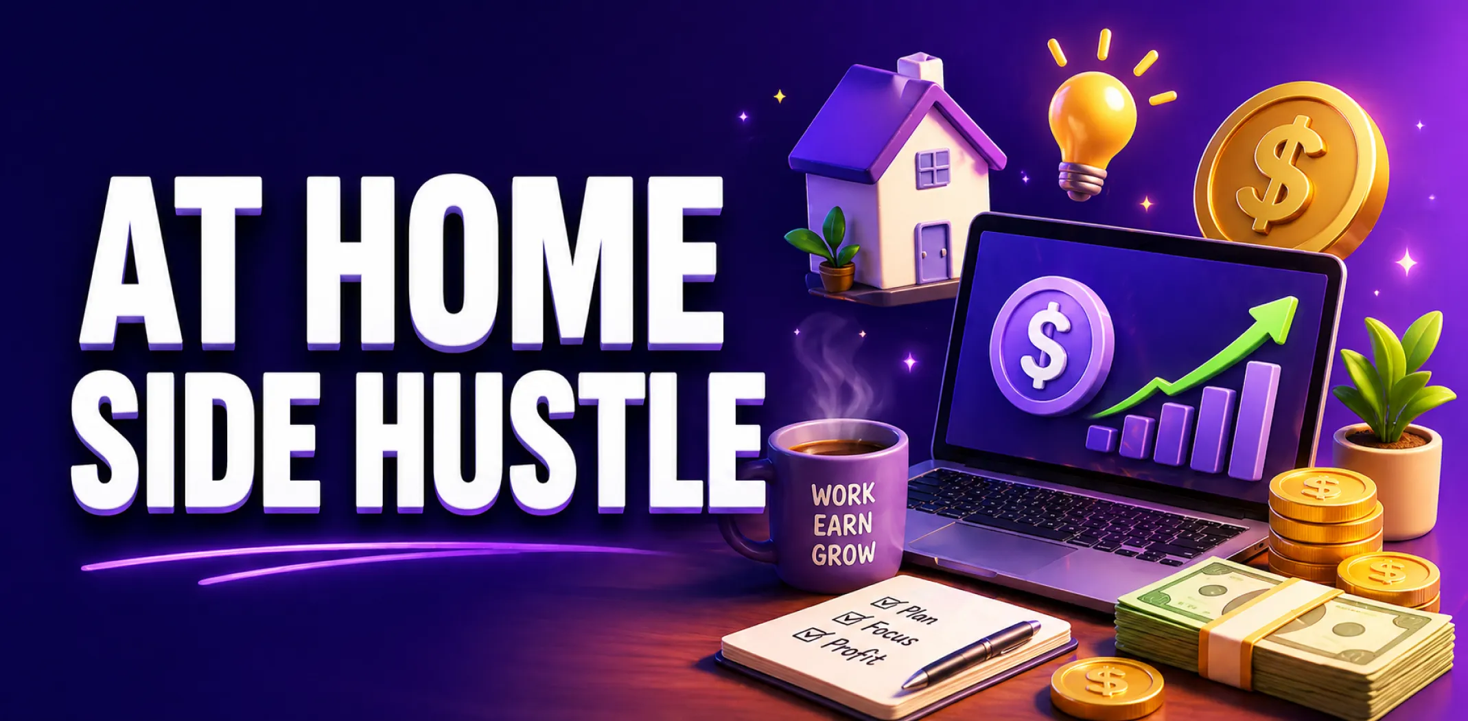 Best At Home Side Hustle Ideas That Pay In 2026