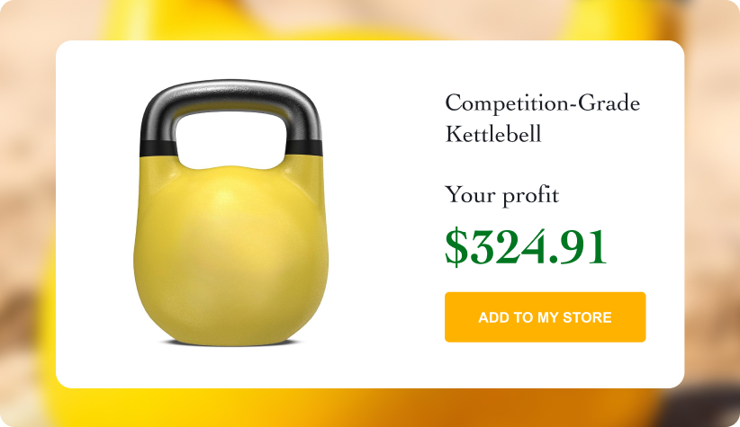 Competition-Grade Kettlebell