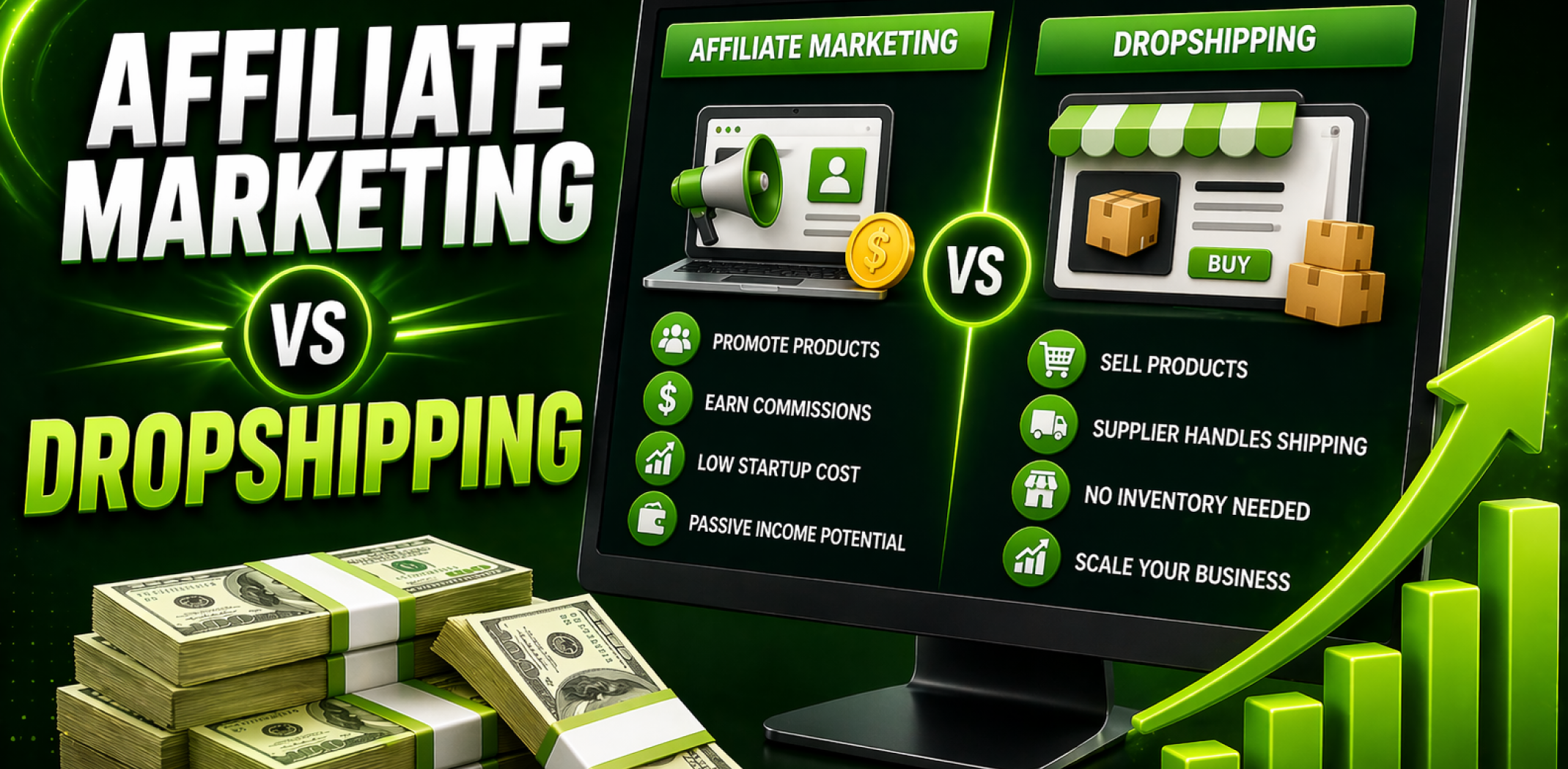 Affiliate Marketing Vs Dropshipping: An Honest 2026 Guide