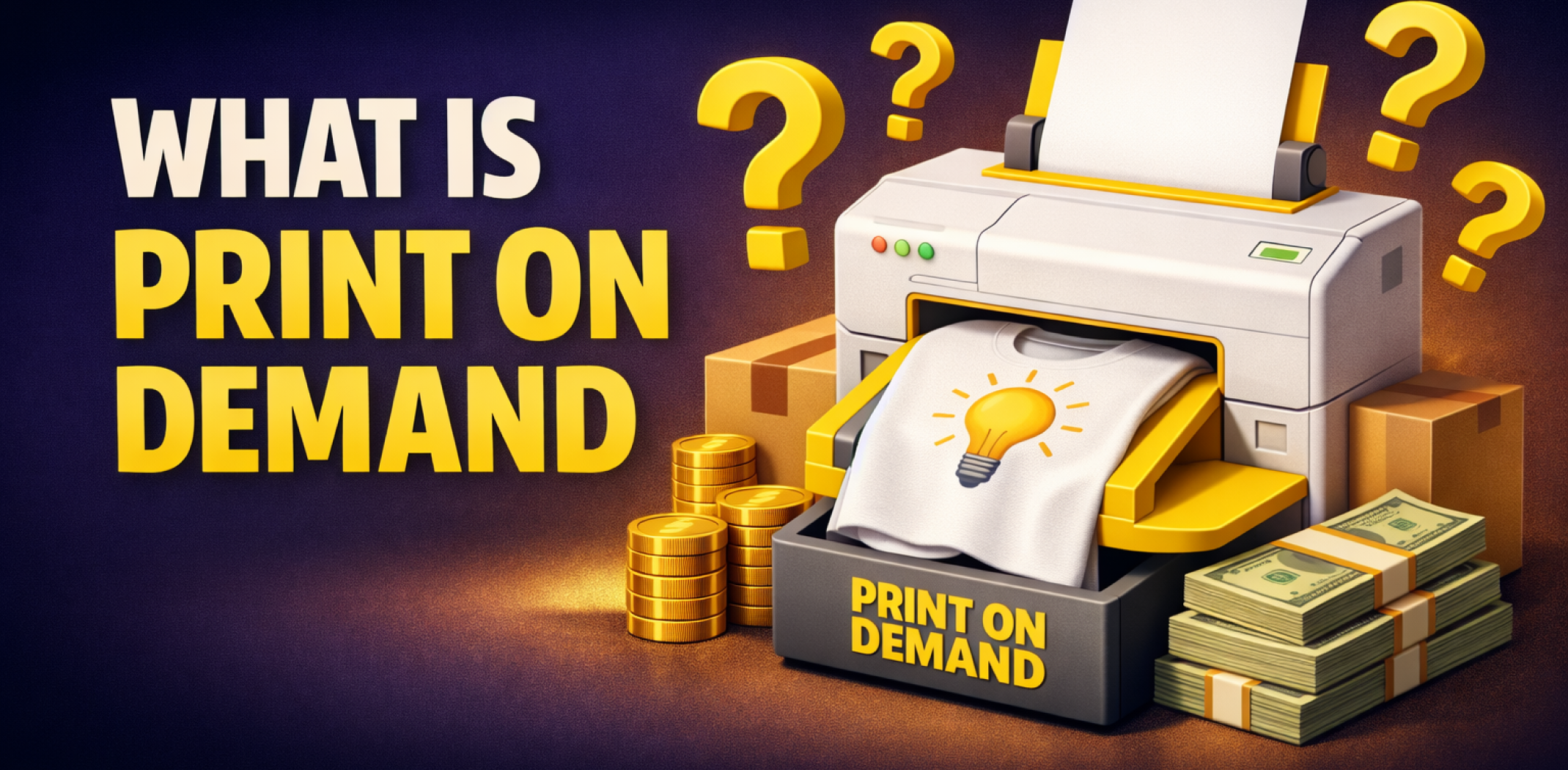 What Is Print On Demand – And Can It Make You Money?